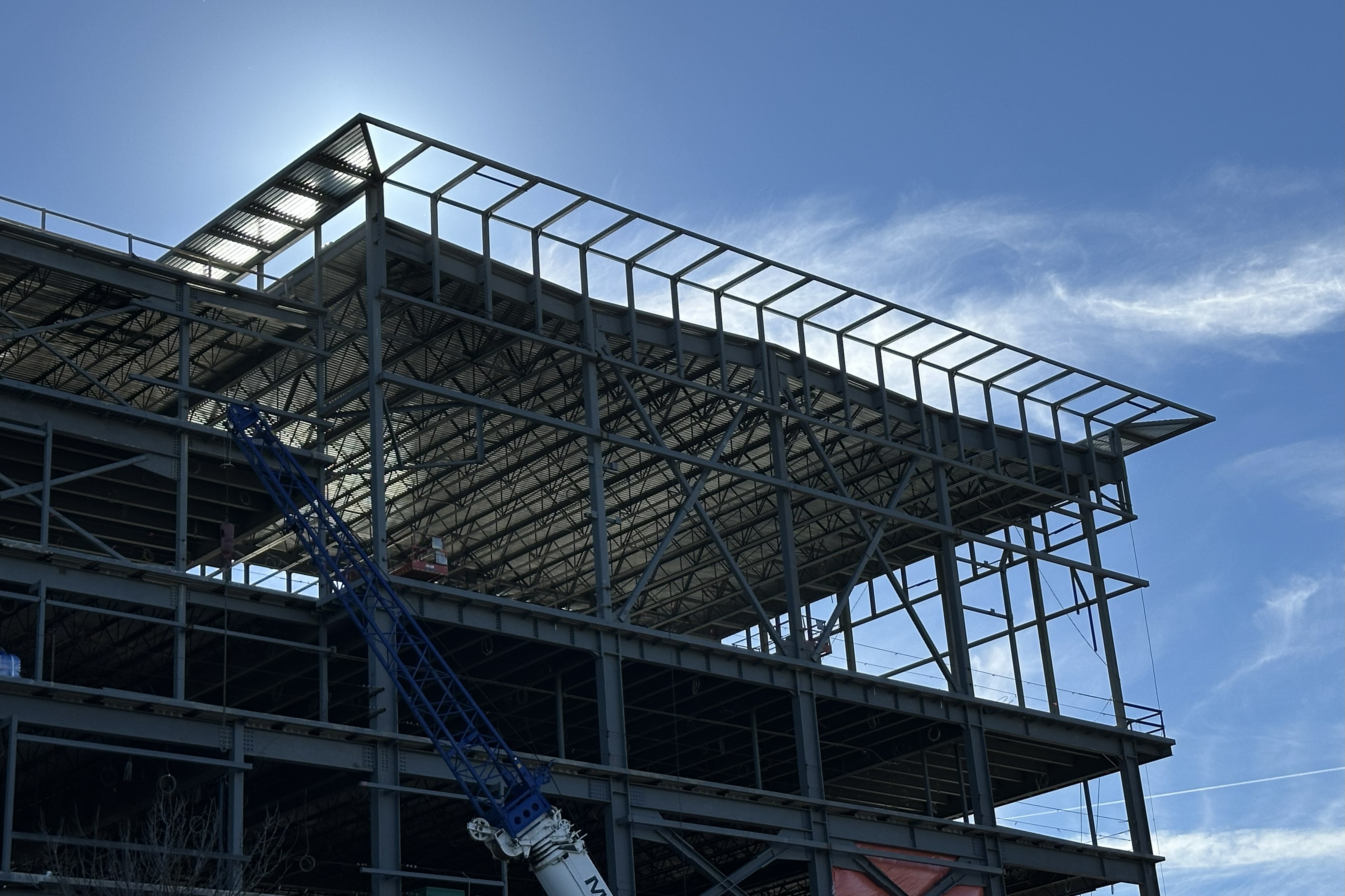 Southpoint Project - Steel Deck Installation